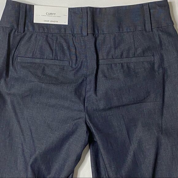 Ann Taylor Factory | Curvy Crop Length Pants - Picture 7 of 8